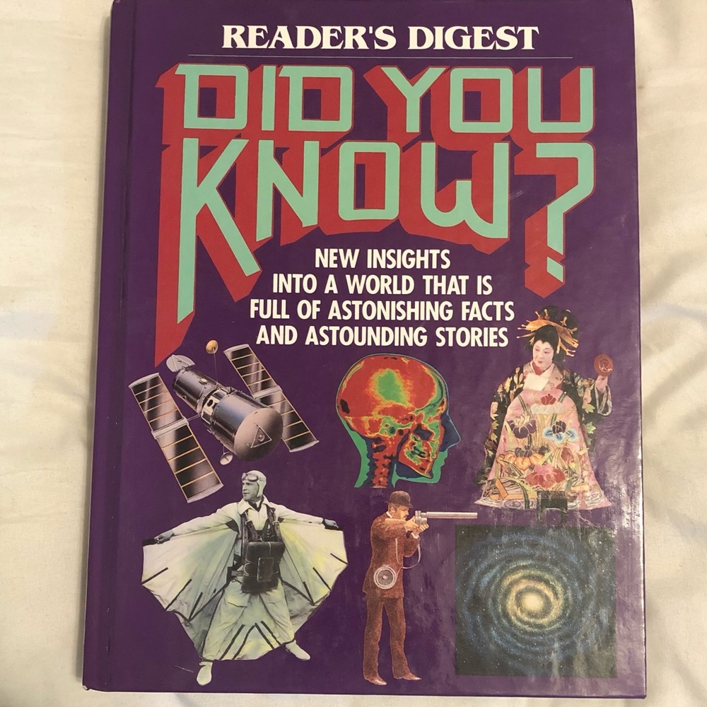 Readers Digest Did You Know? Hardback book Fully Illustrated